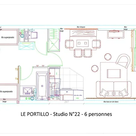Apartment Le Portillo - Piscine - Pour 6 Personnes Mae-5213 Gourette
